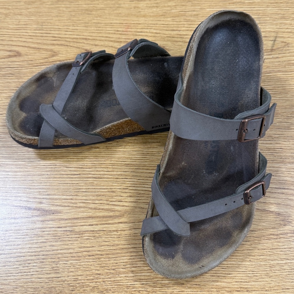 Birkenstock Women's Brown Mayari Sandals - Picture 2 of 11